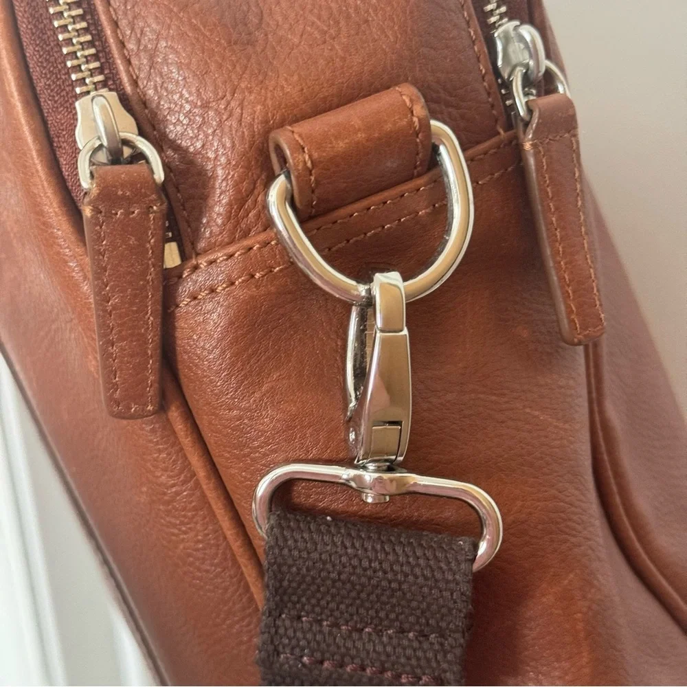 Cole Haan |,Wayland Soft | Leather Briefcase Computer Laptop Bag Travel Carry-on